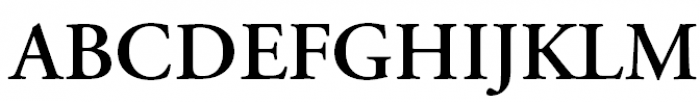 Garamond (APC) Semi Bold Font UPPERCASE