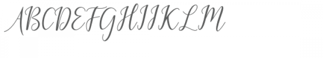 Galatia Script Font UPPERCASE