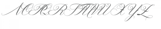 Gallisia Script Font UPPERCASE