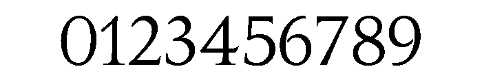 Galba Regular Font OTHER CHARS