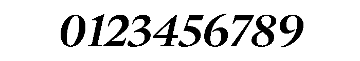 Galien Bold Italic Font OTHER CHARS