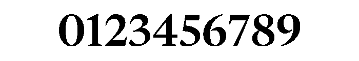 Galien Bold Font OTHER CHARS