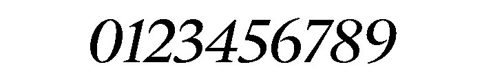 Galien Book Italic Font OTHER CHARS