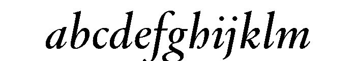 Galien Book Italic FONT