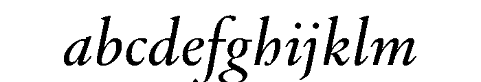 Galien Italic FONT