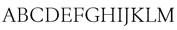 Galien Light Font UPPERCASE