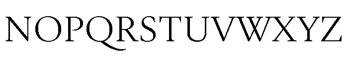 Galien Light Font UPPERCASE