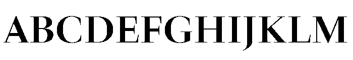 Galien Poster Font UPPERCASE