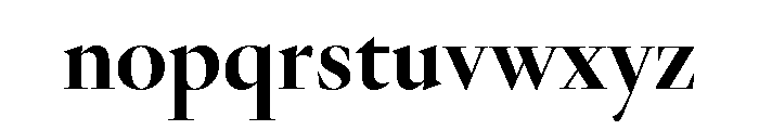 Galien Poster Font LOWERCASE