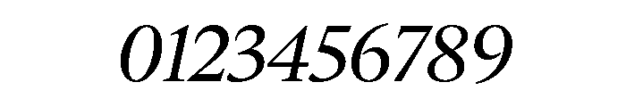 Galien Regular Italic Font OTHER CHARS