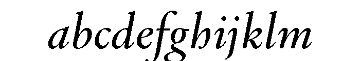 Galien Regular Italic FONT