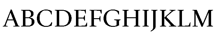 Galien Font UPPERCASE
