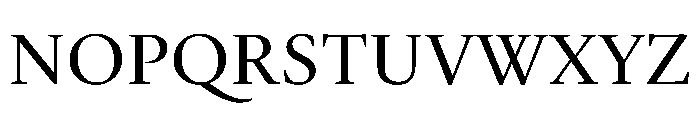 Galien Font UPPERCASE