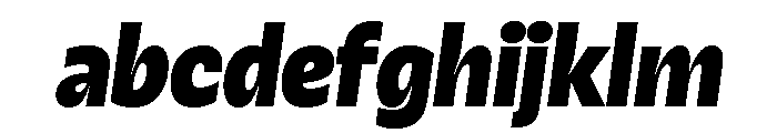 Galix Black Italic FONT