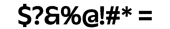 Galix Bold Font OTHER CHARS