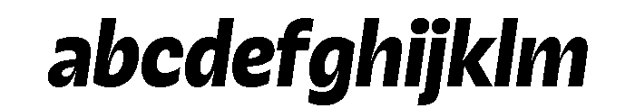Galix Extra Bold Italic FONT