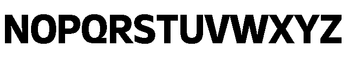 Galix Extra Bold Font UPPERCASE