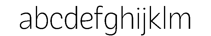 Galix Extra Light FONT
