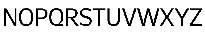 Galix Regular Font UPPERCASE