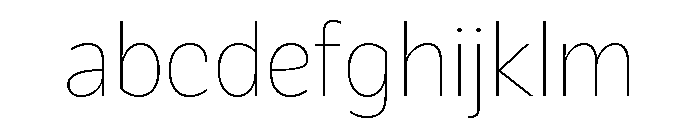 Galix Thin FONT