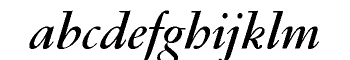 Garamond Bold Italic FONT