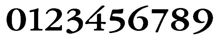 Garamond Micro Bold Font OTHER CHARS
