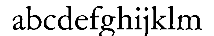 Garamond Subhead Regular FONT