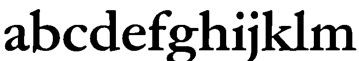 Garamond Text Bold FONT