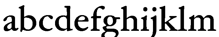 Garamond Text Medium FONT