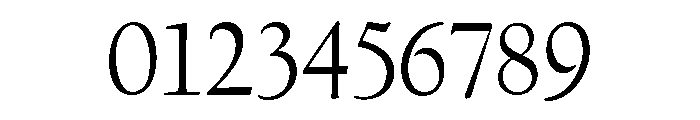 Garamont Display Regular Font OTHER CHARS