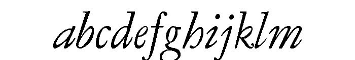 Garamont Text Regular Italic FONT