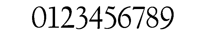 Garamont Text Regular Font OTHER CHARS