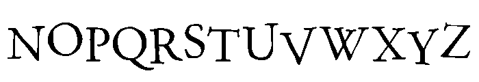 Garamouche Regular Font UPPERCASE