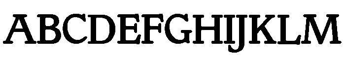 Gargoyle Bold Font UPPERCASE