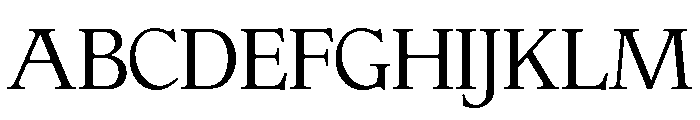 Gargoyle Light Font UPPERCASE