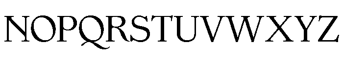 Gargoyle Light Font UPPERCASE