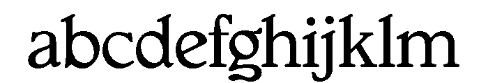 Gargoyle Medium FONT