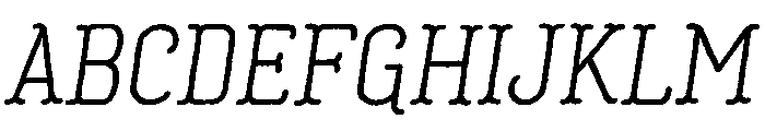 Garlic Salt Bold Italic Font UPPERCASE