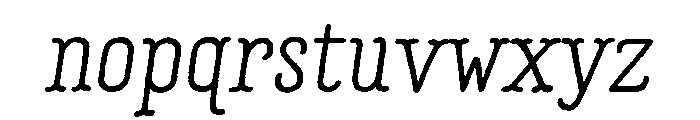 Garlic Salt Bold Italic Font LOWERCASE