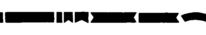 Garlic Salt Regular Extras Font UPPERCASE