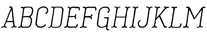 Garlic Salt Regular Italic Font UPPERCASE