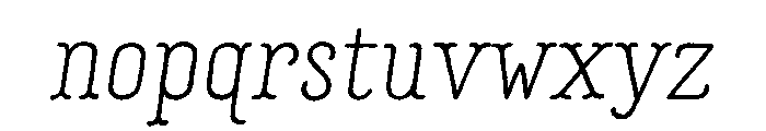 Garlic Salt Regular Italic Font LOWERCASE