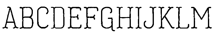 Garlic Salt Regular Font UPPERCASE