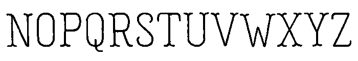 Garlic Salt Regular Font UPPERCASE