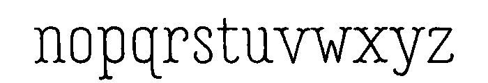 Garlic Salt Regular Font LOWERCASE