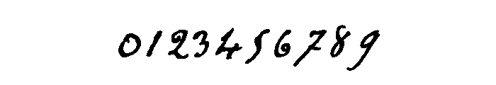 Gauguin Brush Font OTHER CHARS