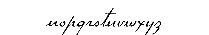 Gauguin Regular Font LOWERCASE
