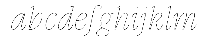 Gauthier Thin Italic FONT