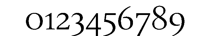 Gauthier Font OTHER CHARS