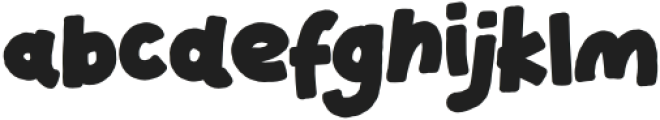 GB Funky Trio Black Black otf (900) Font LOWERCASE